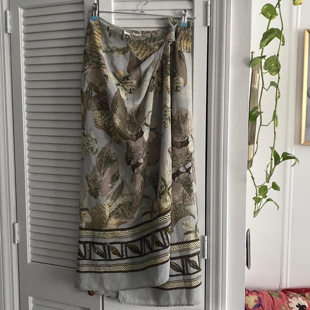 Patricia Jones wrap skirt, sz 4